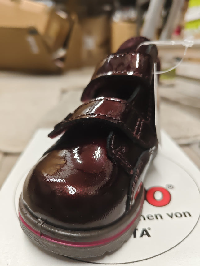 Ricosta Girls' Leather Shoes – Plum/Rinde