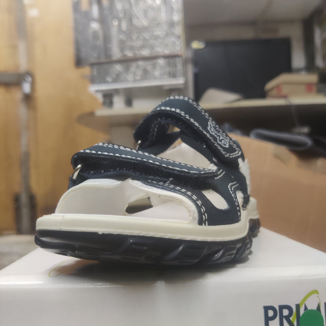 Primigi Boys’ Nubuck Leather Sandals – Navy