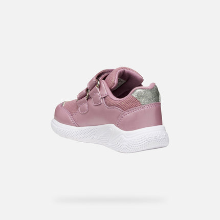 GEOX B Sprintye Baby Girl's Sneakers Shoes - Rose