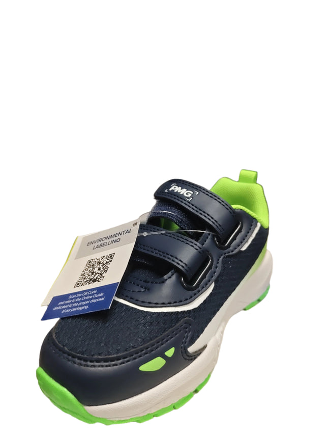 Primigi Boys’ Leather Kids Shoes - Navy/Green/White
