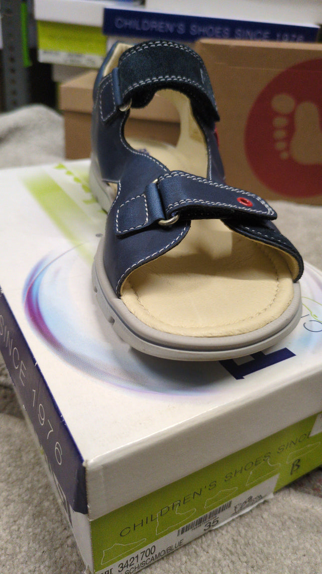 Primigi Childrens Shoes Boys' Suede Sandals - Blue