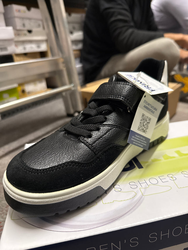 Primigi Boys' Nappa Kids Shoes - Black