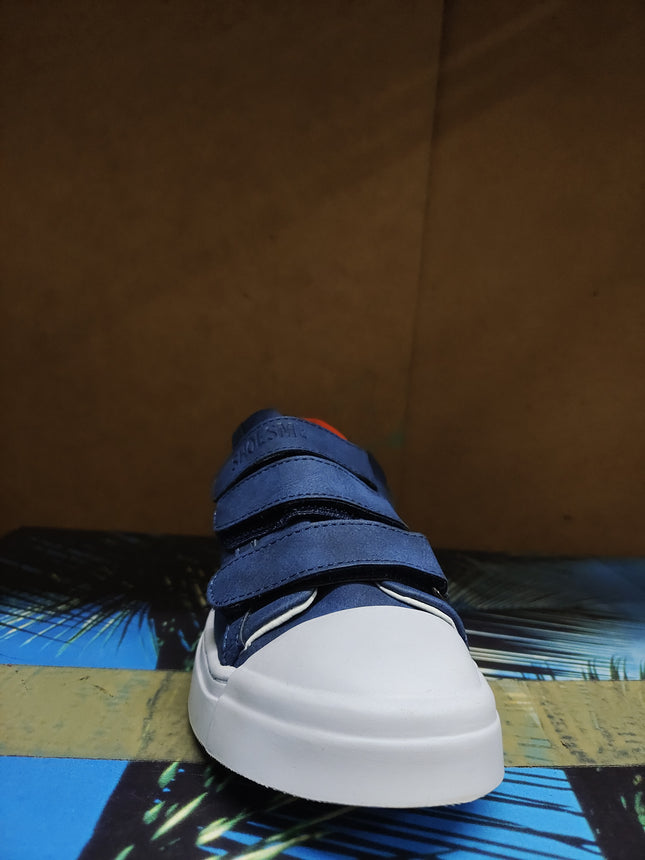 Shoesme Boys’ Marino Micro Leather Shoes – Navy