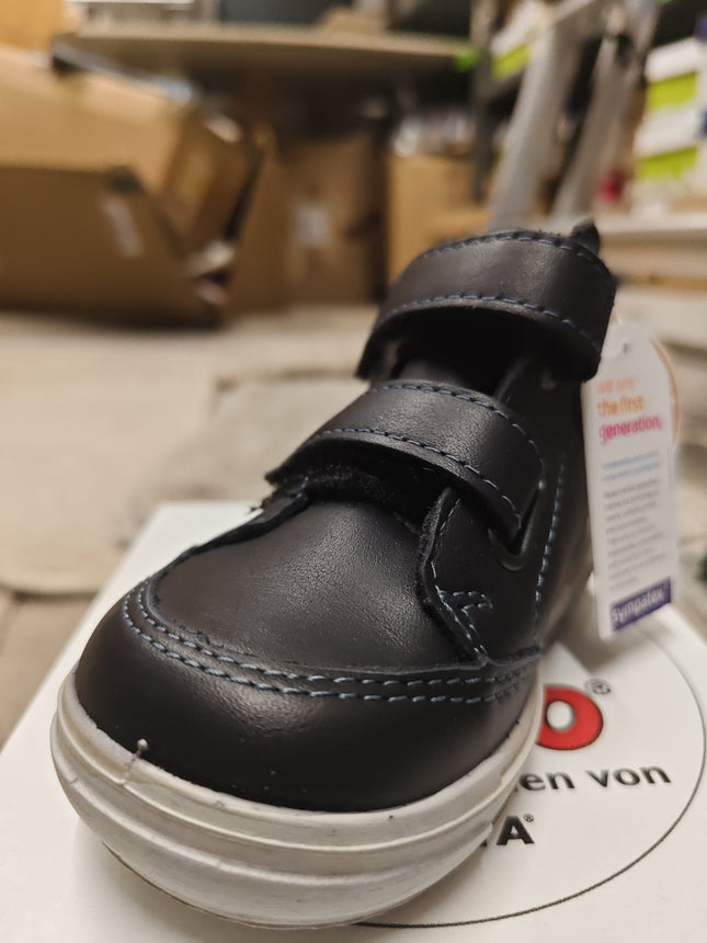 Ricosta Basti Boys' Leather Shoes – Mid Blue