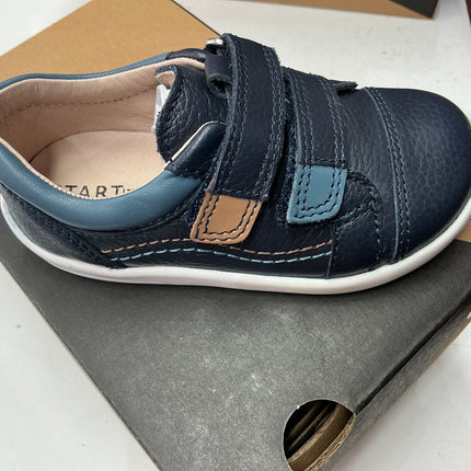 Startrite navy leather shoes