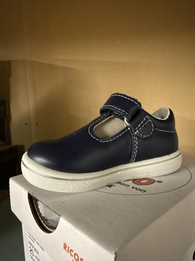 Ricosta Pepino Girls' Winona Leather Kids Shoes - Black