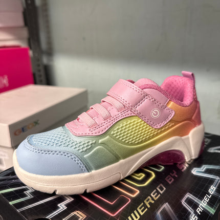 Skechers Girls’ S Lights Ombre Deluxe Kids Shoes - Lavender/Pink