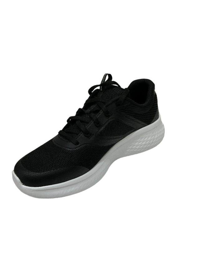 Skechers Mens' Air-Cooled Memory Foam Lite Pro Trainer Shoes - Black