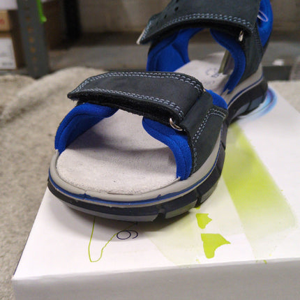 Primigi Nabuk Giada Boys' Leather Sandals - Blue/Black