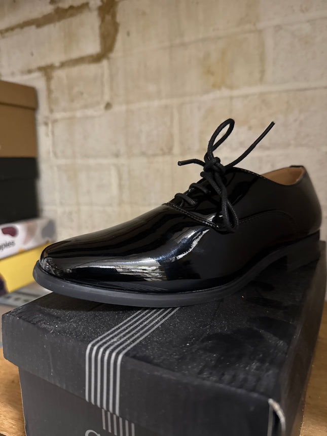 Goor Boys’ B710AP Patent Shoes - Black