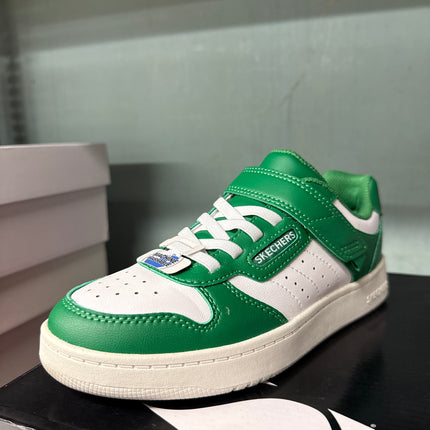 Skechers Boys’ Quick Street Kids Shoes - Green/White