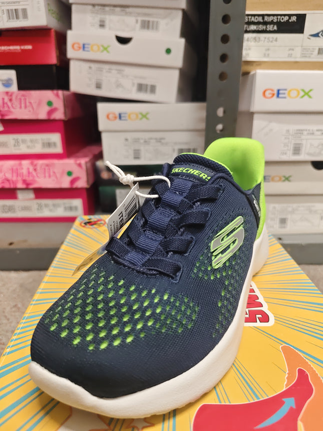Skechers Swift Fit Sneakers - Navy/Green