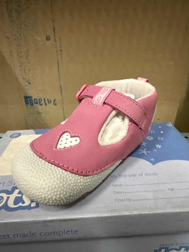 Start-Rite Girls’ Tot’s Leather Kids Shoes - Pink