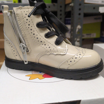 Ricosta Boys' Mittel Fit Kids Shoes - Cream