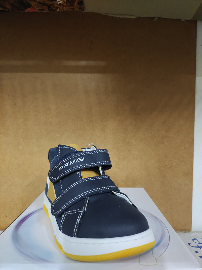 Primigi Scam Nappa Leather Boys' Shoes - Navy