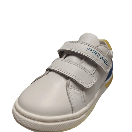 Primigi Boys' Nap Caprino Mocassino Leather Kids Shoes - White