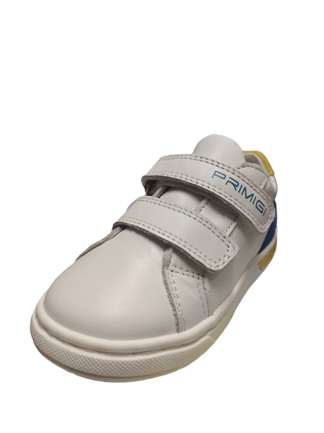 Primigi Boys' Nap Caprino Mocassino Leather Kids Shoes - White