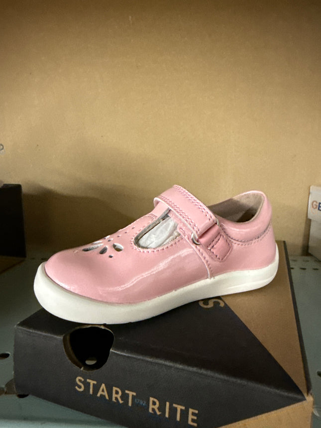 Start-Rite Girls' Sugar Pink Sparkle Patent Kids Shoes - Pink