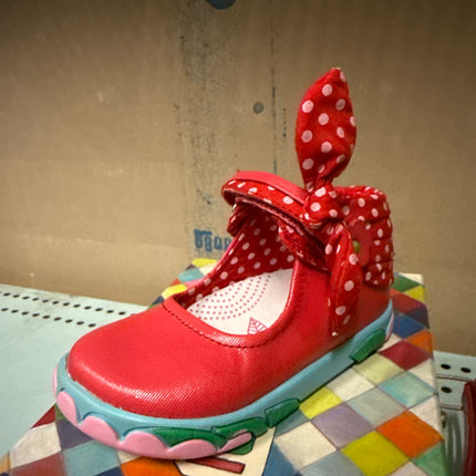 POMD'API Girls’ Leather Shoes - Rose Pink