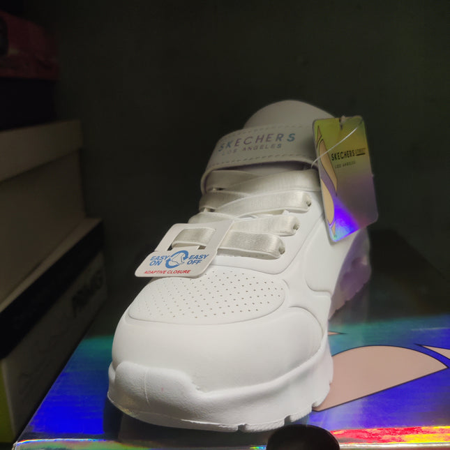 Skechers Boys' Street Uno Lite Synthetic Kids Shoes - White Multi