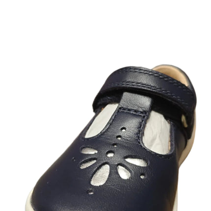 Start-Rite Girls' Puzzle Leather Shoes – Navy