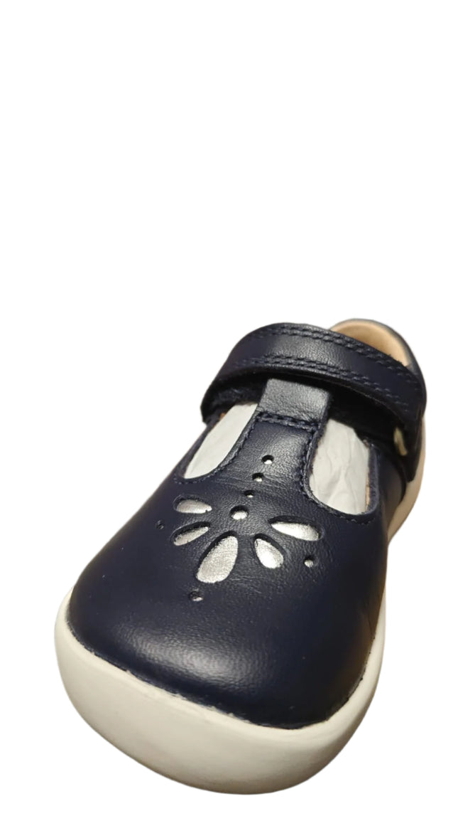 Start-Rite Girls' Puzzle Leather Shoes – Navy