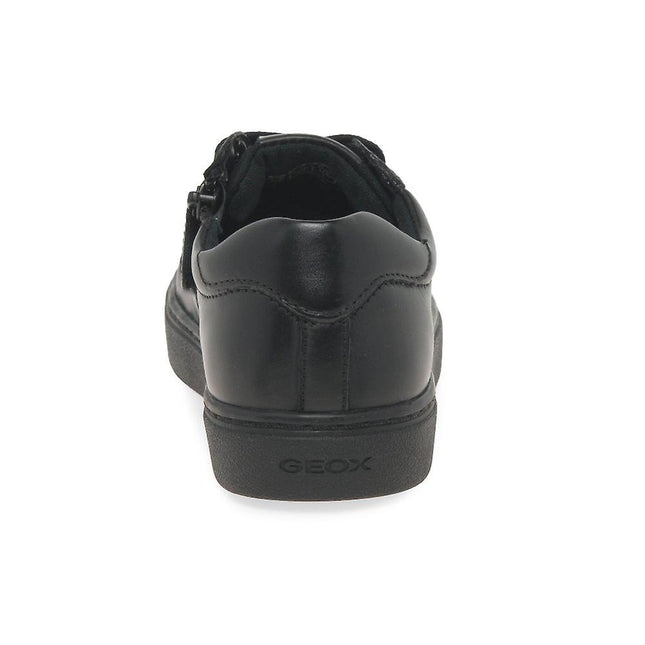 Geox J Unisex NASHIK Junior A Shoes - Black