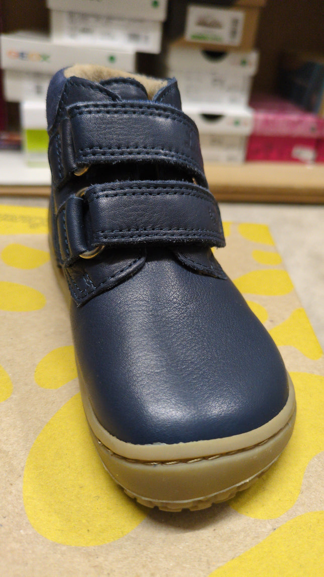 Lurchi Nino Boys’ Barefoot Nappa Suede Shoes – Blue