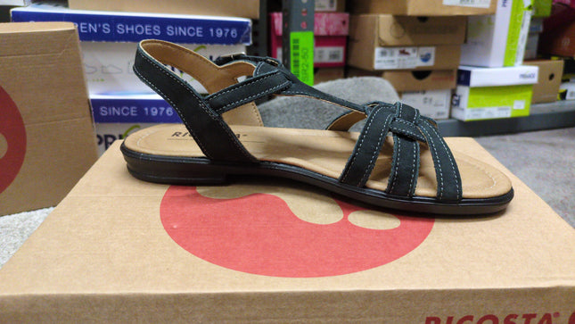 Ricosta Girls’ Sandals - Black