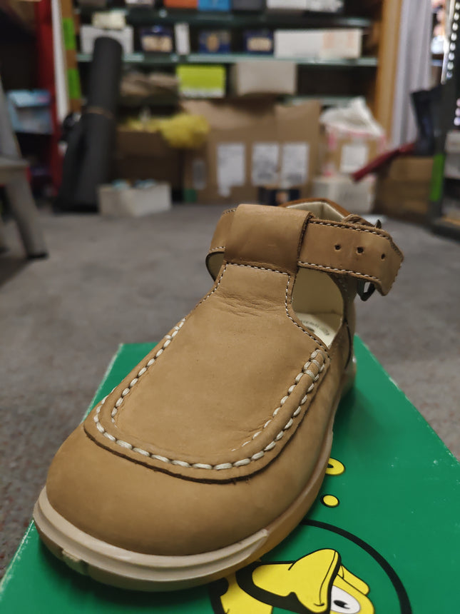 Lurchi Boys' Salamander Nubuck Kids Shoes - Nubuck Beige