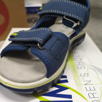 Primigi Nabuck Boys' Leather Sandals - Blue
