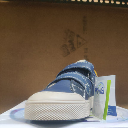 Primigi Boys’ Soft Nappa Leather Shoes – Ocean Blue