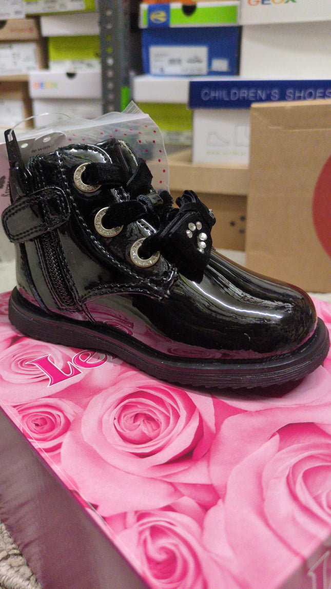 Lelli Kelly Girls’ Black Patent Shoes - Black