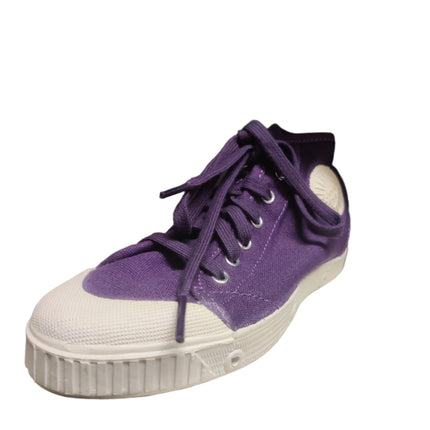 Springcourt Girls’ Voilet Fox Canvas Shoes - Purple/White