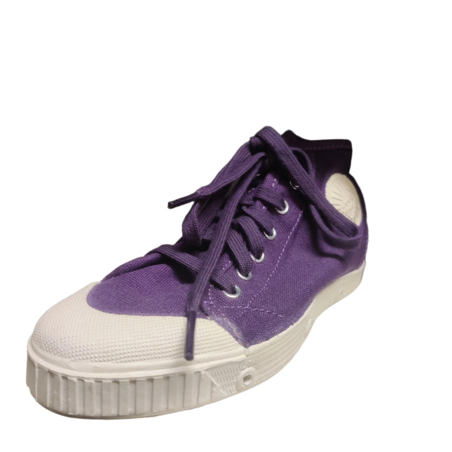 Springcourt Girls’ Voilet Fox Canvas Shoes - Purple/White