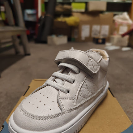 Shoesme Boys' Leather Kids Shoes - White