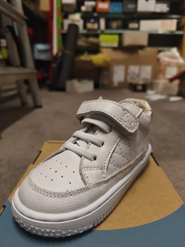 Shoesme Boys' Leather Kids Shoes - White