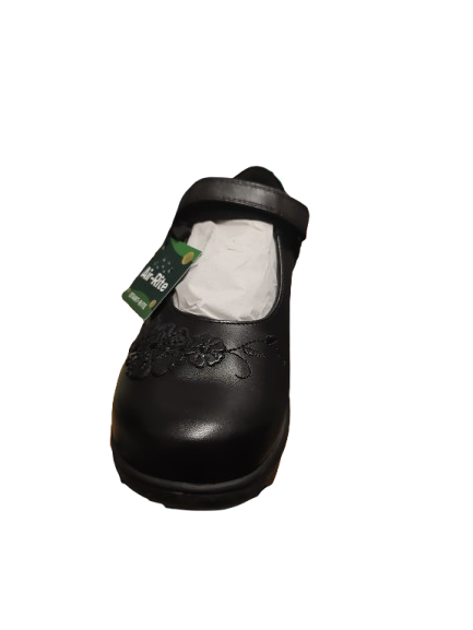 Start-Rite Wish Girls' Leather School Shoes – Black