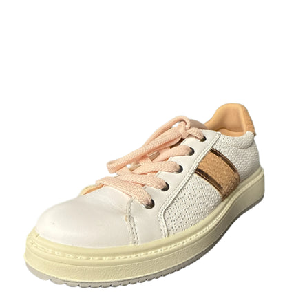 Primigi PMG Black Lab Boys' Nappa Soft Kids Shoes - White