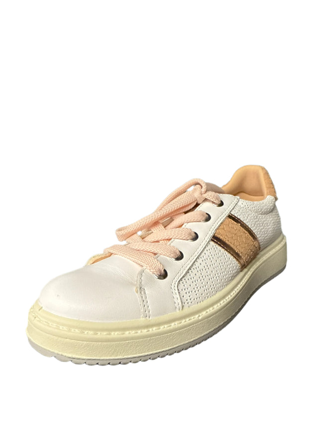 Primigi PMG Black Lab Boys' Nappa Soft Kids Shoes - White