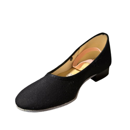 Character Girls’ Low Leather Kids Shoes - Black