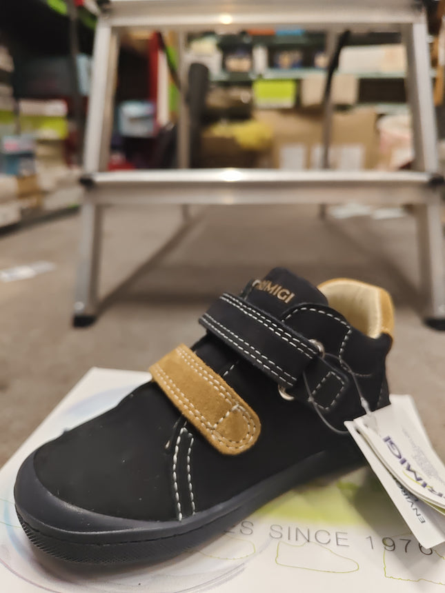 Primigi Boys' Leather Kids Shoes - Black/Brown