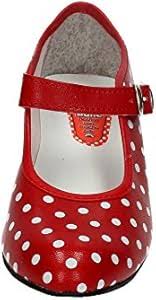 Pablosky Girls' Charol Bamby Rubi Leather Kids Shoes - Pink