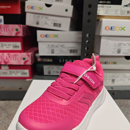 Geox Girls' Sprintype Kids Shoes - Fuchsia