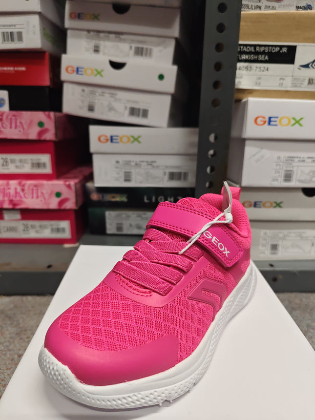 Geox Girls' Sprintype Kids Shoes - Fuchsia