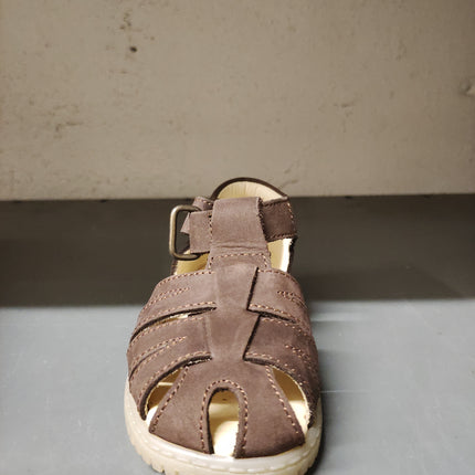 Elefanten Indiana Boys’ Leather Sandals – Brown