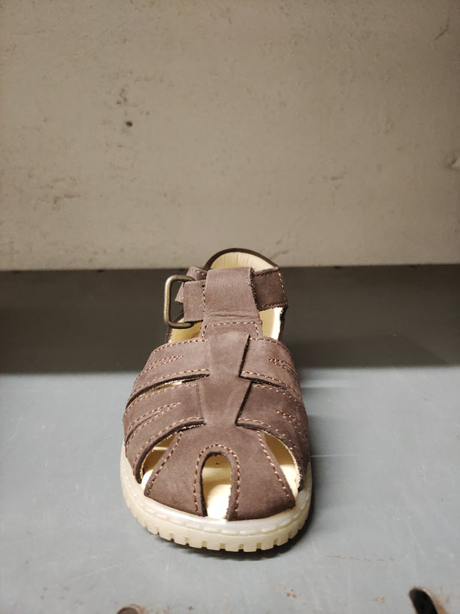 Elefanten Indiana Boys’ Leather Sandals – Brown