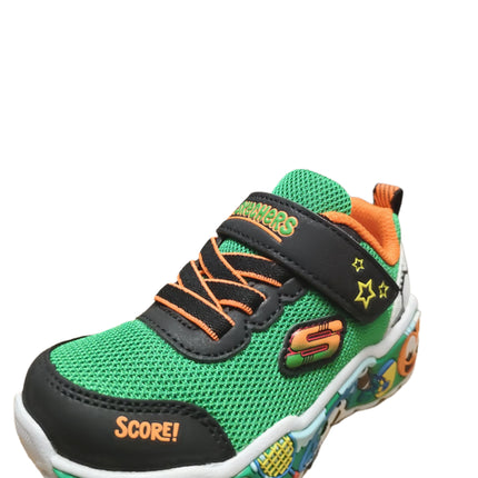 Skechers Play Scene Kids Shoes - Green/Multi