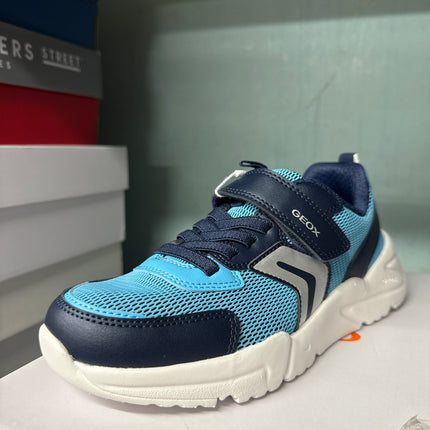 Geox Boys' Loftus Kids Shoes - Sky/Navy