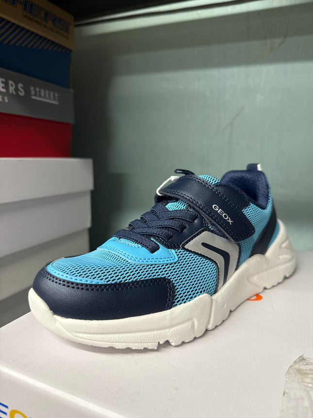 Geox Boys' Loftus Kids Shoes - Sky/Navy
